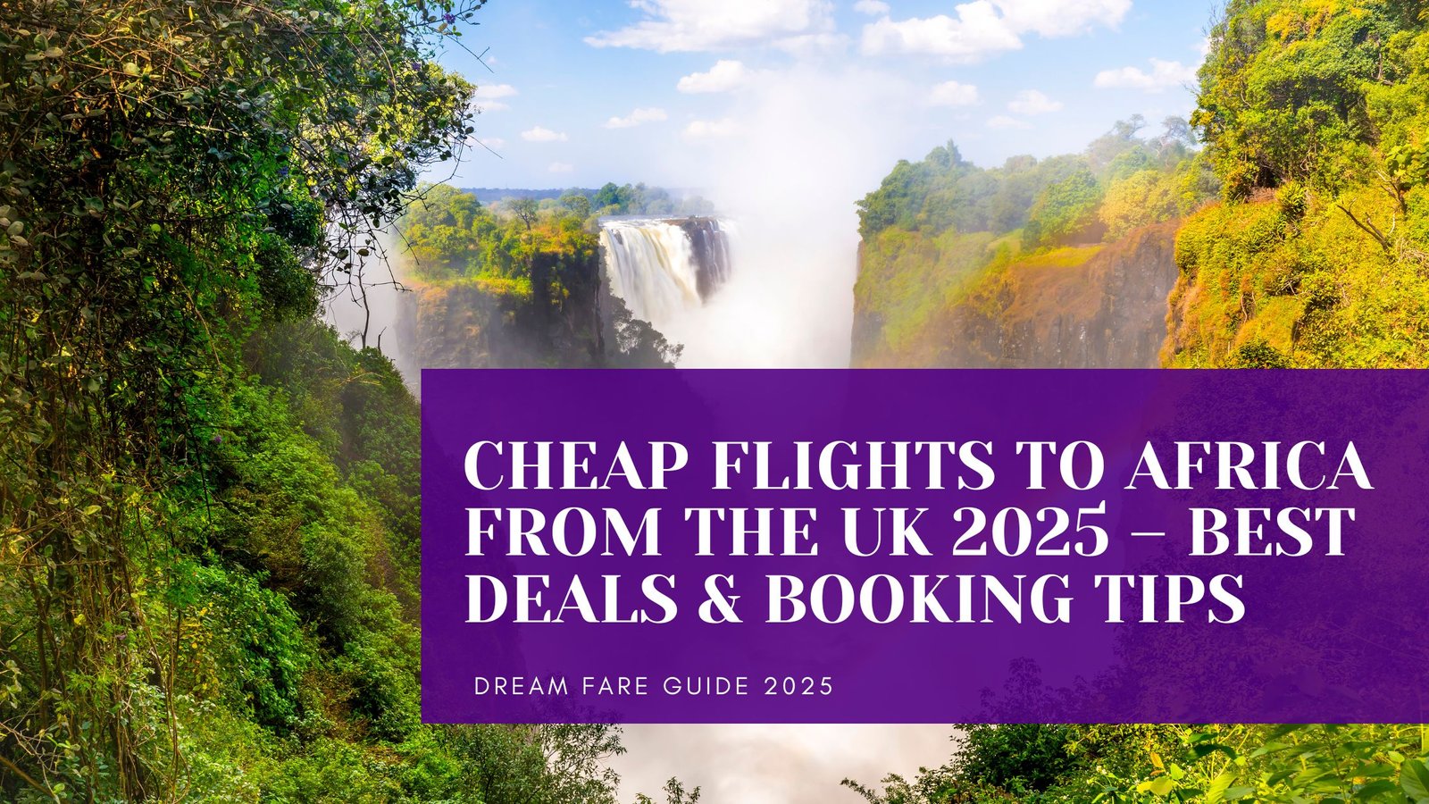 cheap flights to Africa from UK
