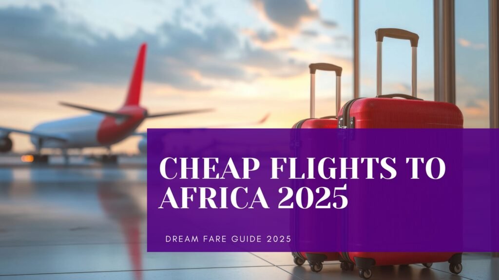 cheap flights to Africa 2025