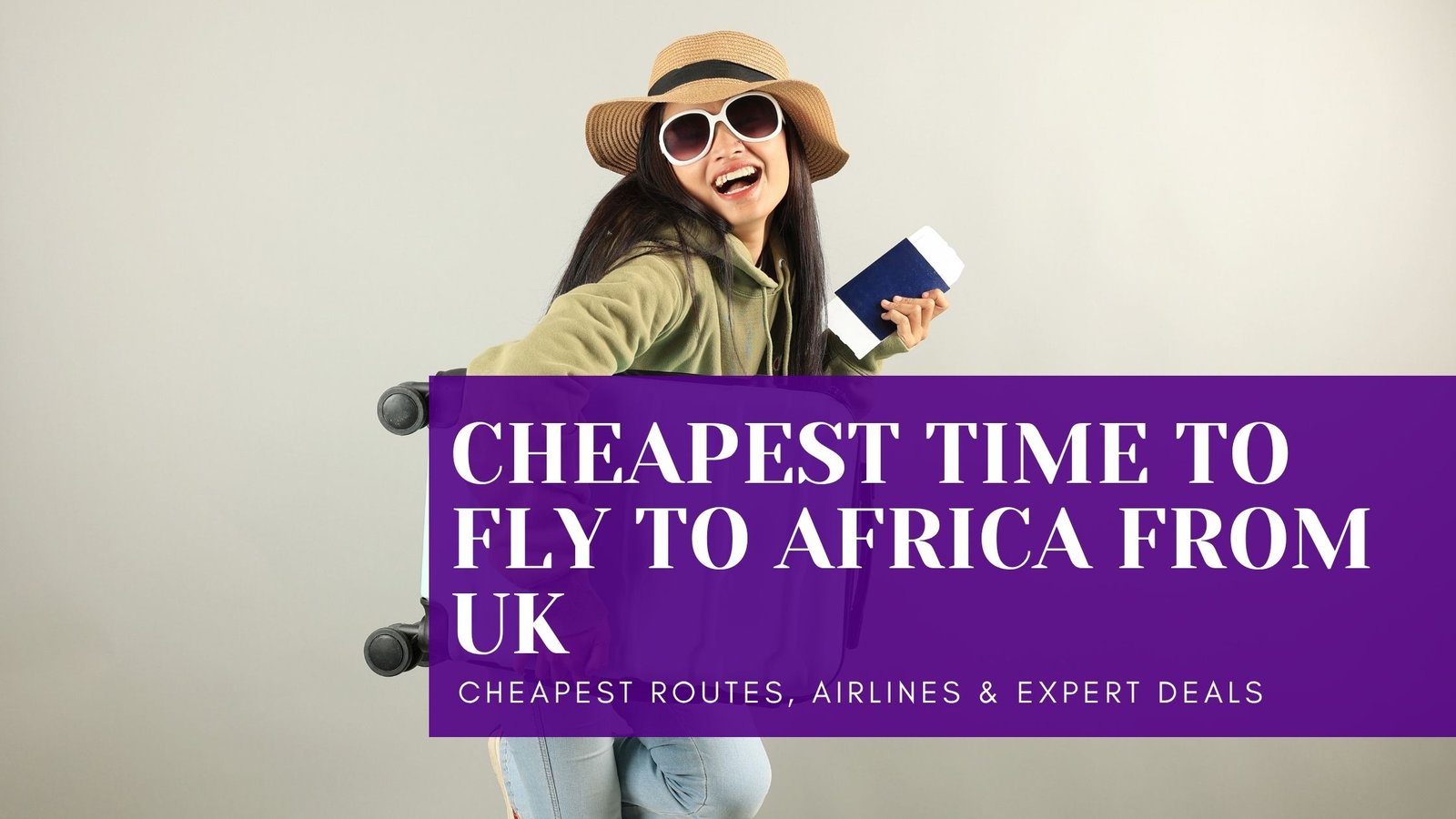 cheapest time to fly to africa from uk